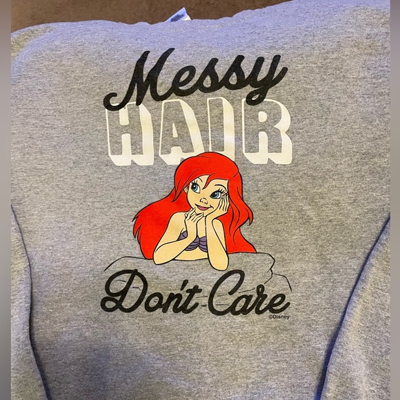Gildan Tops - Disney Gilden sweatshirt Ariel Little Mermaid Medium